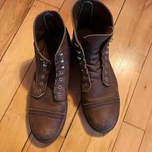 Redwing Brown Leather Boots
